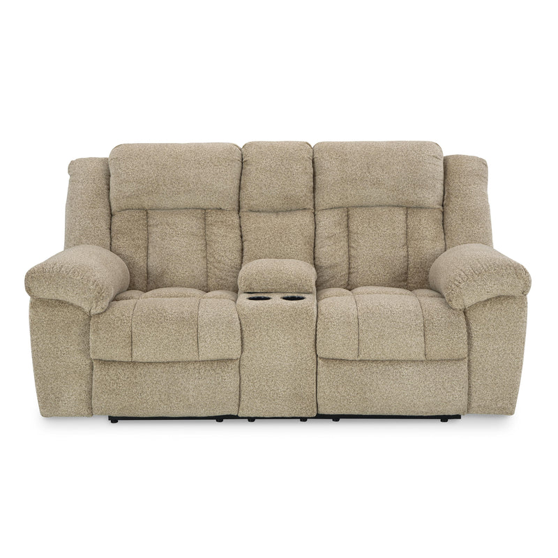 Signature Design by Ashley Tip-Off 6930518 Power Reclining Loveseat with Console and Adjustable Headrest IMAGE 4