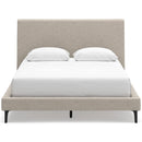  Signature Design by Ashley Cielden B1199-81 Queen Upholstered Bed with Roll Slats IMAGE 2