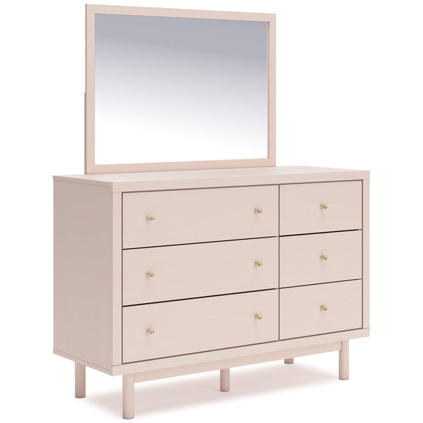 Signature Design by Ashley Wistenpine Dresser with Mirror B1323-221/B1323-36 IMAGE 1