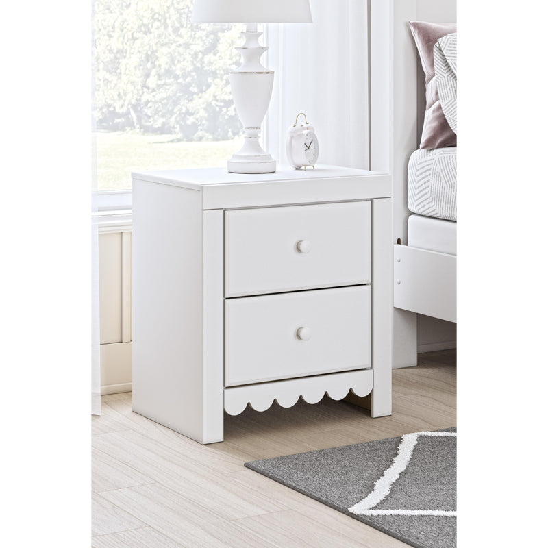 Signature Design by Ashley Mollviney B2540-92 Two Drawer Night Stand IMAGE 7