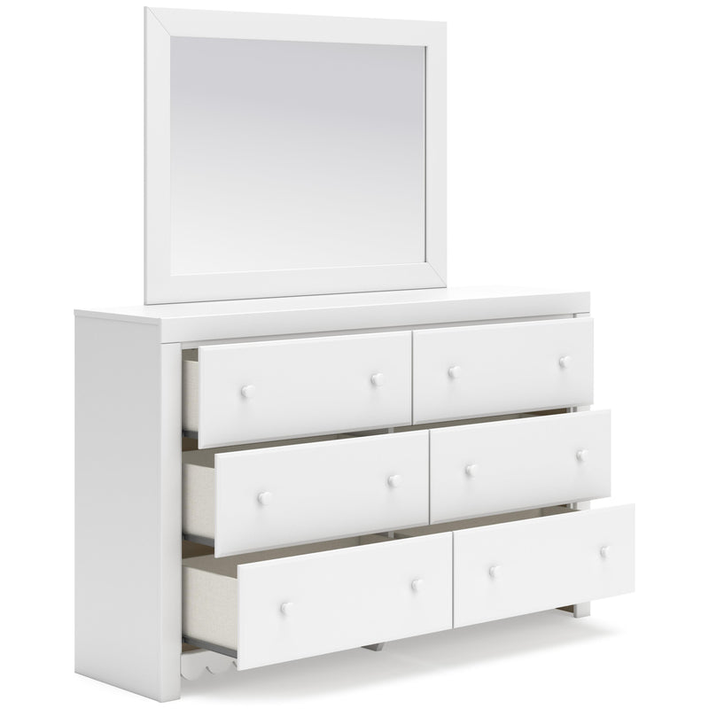Signature Design by Ashley Mollviney B2540B1 Dresser and Mirror IMAGE 2