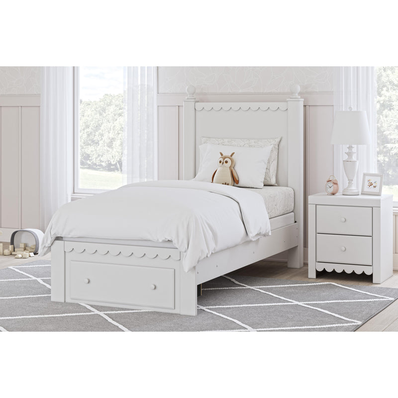Signature Design by Ashley Mollviney B2540B6 Twin Panel Storage Bed IMAGE 7