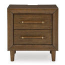 Signature Design by Ashley Lyncott B615-92 Two Drawer Night Stand IMAGE 3