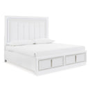 Signature Design by Ashley Chalanna B822B2 Queen Upholstered Storage Bed IMAGE 2