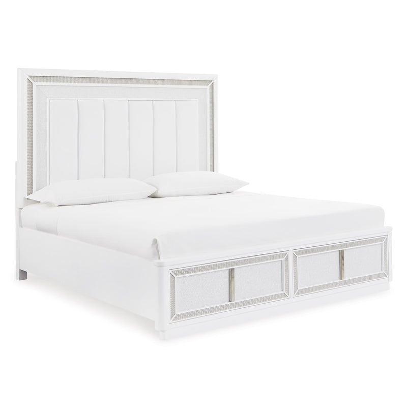 Signature Design by Ashley Chalanna B822B5 California King Upholstered Storage Bed IMAGE 1