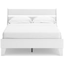 Signature Design by Ashley Socalle EB1867B2 Full Panel Platform Bed IMAGE 2