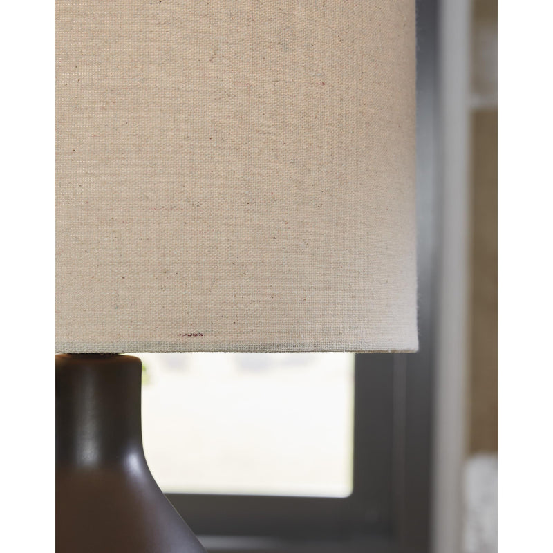 Signature Design by Ashley Garinton L180184 Ceramic Table Lamp IMAGE 3