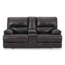 Signature Design by Ashley Mountainous U6580118 Power Reclining Loveseat with Console and Adjustable Headrest IMAGE 3