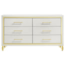 Coaster Furniture Lucia 6-Drawer Dresser 224733 IMAGE 3