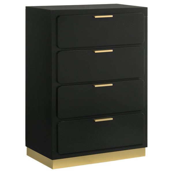 Coaster Furniture Caraway 4-Drawer Chest 224785 IMAGE 1
