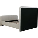  Coaster Furniture Wren 302052Q Upholstered Queen Panel Bed - Grey IMAGE 4