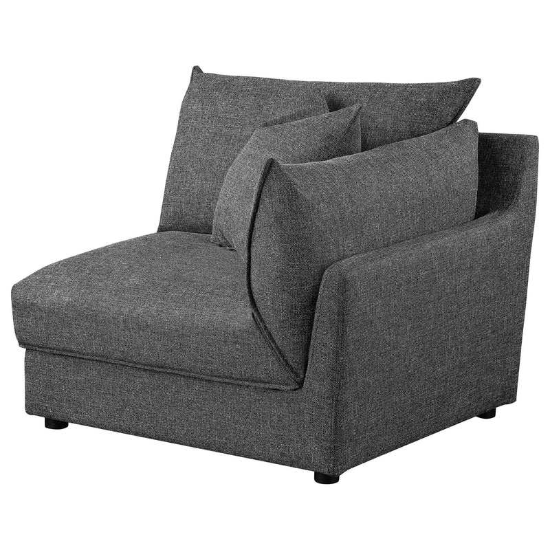 Coaster Furniture Sasha 551681-SET 6 pc Upholstered Modular Sectional - Barely Black IMAGE 15