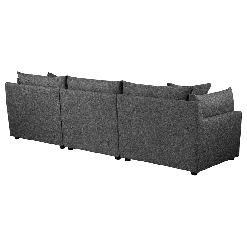 Coaster Furniture Sasha Fabric 3 pc Sectional 551681-SETB IMAGE 6