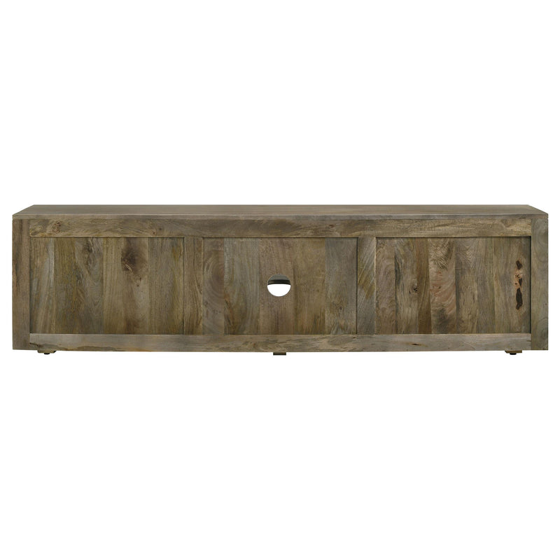 Coaster Furniture Keese 702333 2-door Wood 70" TV Stand Media Console - Mango Brown IMAGE 7