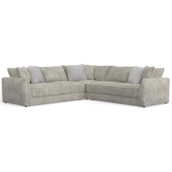 Jackson Furniture Bucktown 2306 3 pc Sectional - Parchment IMAGE 1