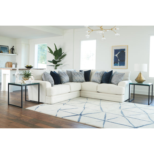 Jackson Furniture Polaris 2470 3 pc Modular Sectional - Sugar IMAGE 1