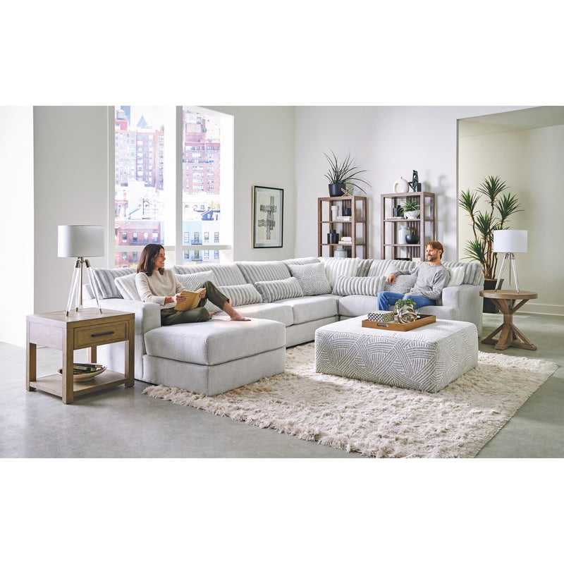 Jackson Furniture Logan 3303 3 pc Sectional - Moonstruck IMAGE 2