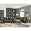  Jackson Furniture Denali 4378 3 pc Sectional - Steel IMAGE 1