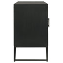 Coaster Furniture Riddell 959631 4-Door Accent Cabinet - Black IMAGE 9