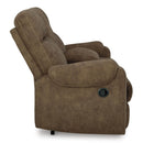 Signature Design by Ashley Edenwold 1380594 Double Reclining Loveseat with Console IMAGE 4