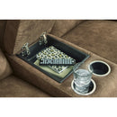 Signature Design by Ashley Edenwold 1380594 Double Reclining Loveseat with Console IMAGE 8