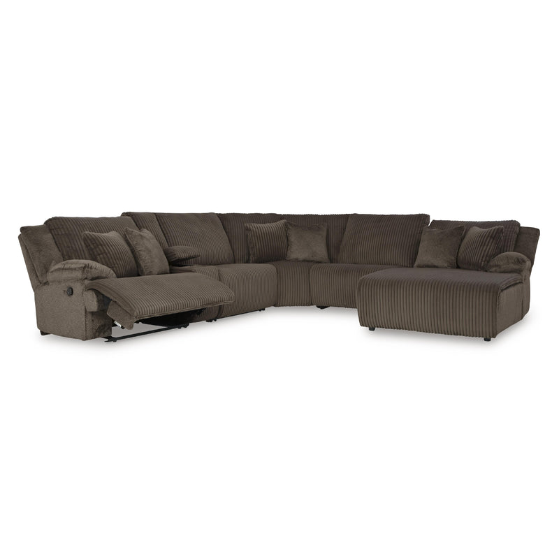 Signature Design by Ashley Top Tier Reclining Fabric 6 pc Sectional 9270540/9270557/9270519/9270577/9270546/9270507 IMAGE 2