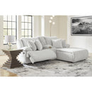 Signature Design by Ashley Top Tier 92706S4 3 pc Reclining Sectional Sofa with Chaise IMAGE 5