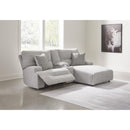 Signature Design by Ashley Acklen Place 93605S4 3 pc Power Reclining Sectional Sofa with Chaise IMAGE 4