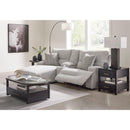 Signature Design by Ashley Acklen Place 93605S5 3 pc Power Reclining Sectional Sofa with Chaise IMAGE 4