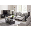 Signature Design by Ashley Acklen Place 93605S5 3 pc Power Reclining Sectional Sofa with Chaise IMAGE 6