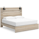  Signature Design by Ashley Senbry B2252B9 King Panel Bed with Storage IMAGE 1