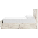 Signature Design by Ashley Lawroy B2310B8 Queen Panel Bed with Storage IMAGE 5