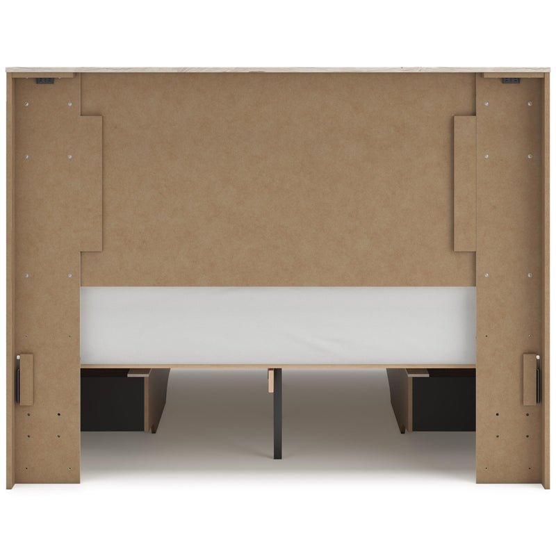 Signature Design by Ashley Lawroy B2310B8 Queen Panel Bed with Storage IMAGE 6