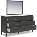 Signature Design by Ashley Cadmori B2616B1 Dresser and Mirror IMAGE 2