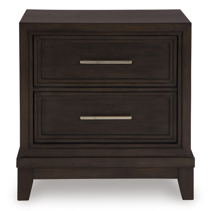 Signature Design by Ashley Neymorton B618-92 Two Drawer Night Stand IMAGE 3