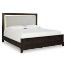 Signature Design by Ashley Neymorton B618B2 Queen Upholstered Panel Bed IMAGE 1