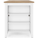 Signature Design by Ashley Gesthaven D398-13 Rectangular Dining Room Counter Table IMAGE 3