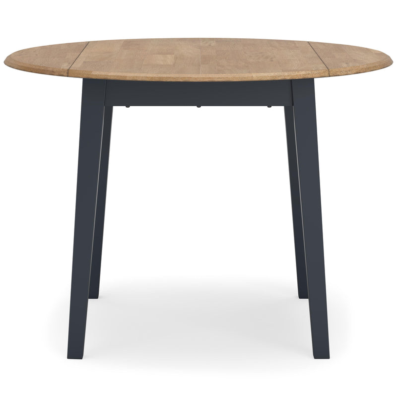 Signature Design by Ashley Gesthaven D399-15 Round Dining Room Drop Leaf Table IMAGE 3