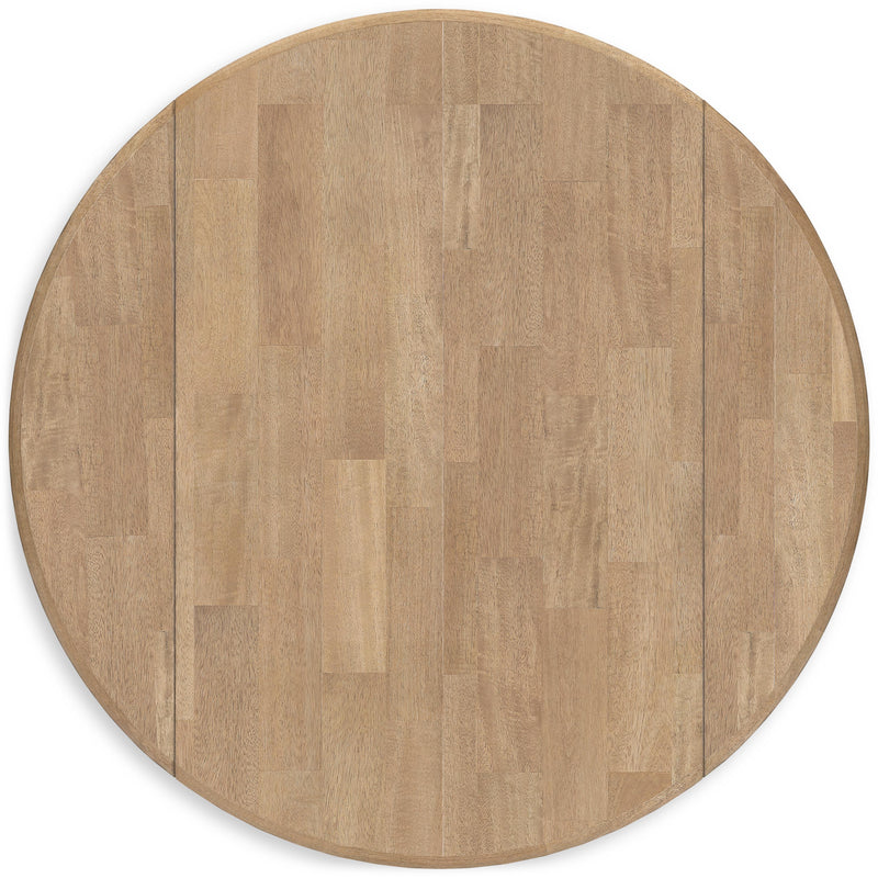 Signature Design by Ashley Gesthaven D399-15 Round Dining Room Drop Leaf Table IMAGE 4