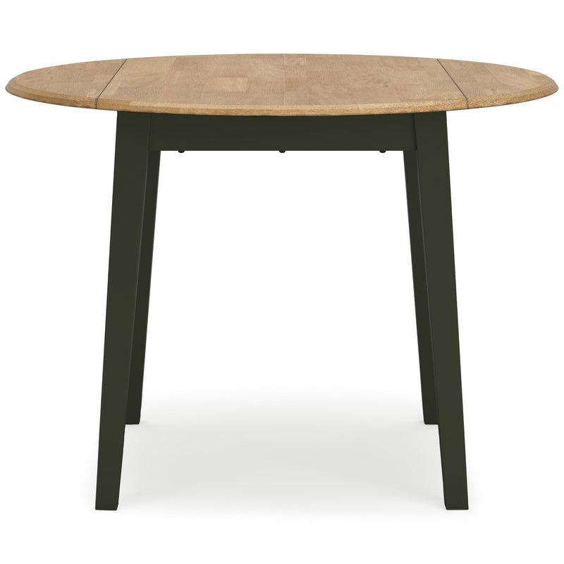 Signature Design by Ashley Gesthaven D401-15 Round Dining Room Drop Leaf Table IMAGE 3