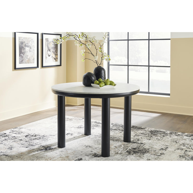 Signature Design by Ashley Xandrum D429-15 Round Dining Room Table IMAGE 4