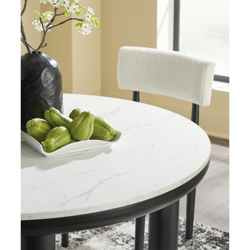 Signature Design by Ashley Xandrum D429-15 Round Dining Room Table IMAGE 5