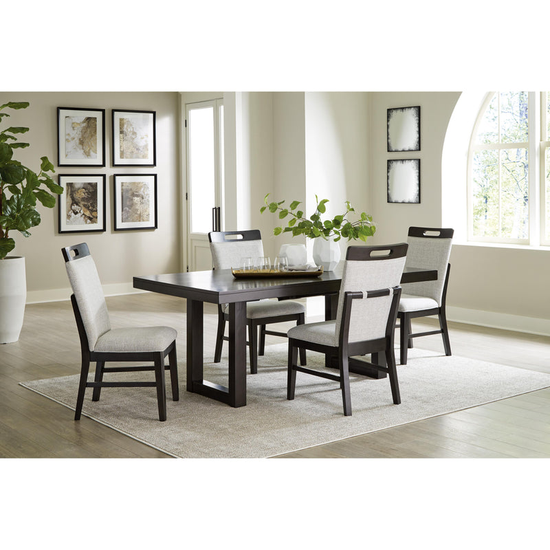 Signature Design by Ashley Neymorton D618-35 Rectangular Dining Room Butterfly Extension Table IMAGE 10