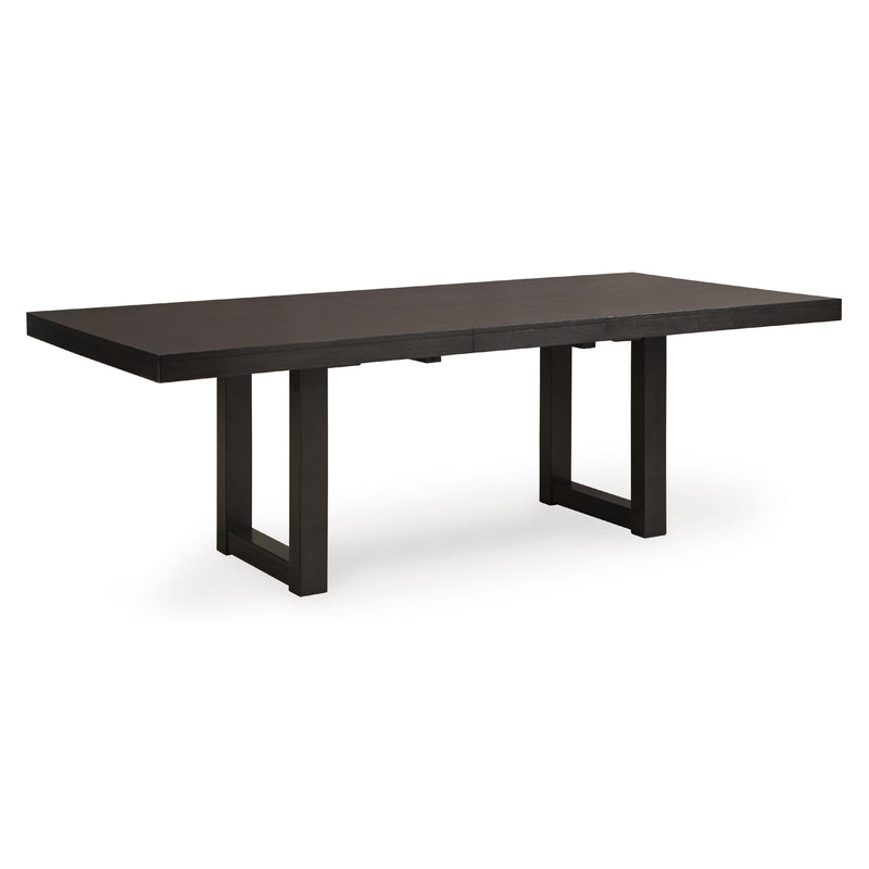 Signature Design by Ashley Neymorton D618-35 Rectangular Dining Room Butterfly Extension Table IMAGE 1