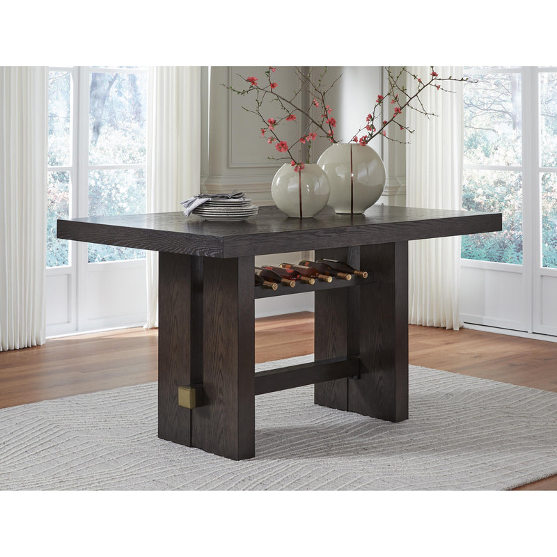 Signature Design by Ashley Burkhaus D984-32 Rectangular Dining Room Counter Table IMAGE 4