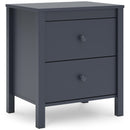 Signature Design by Ashley Simmenfort EB1528-292 Two Drawer Night Stand IMAGE 1