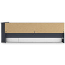 Signature Design by Ashley Simmenfort EB1528B3 Twin Bookcase Storage Bed IMAGE 4