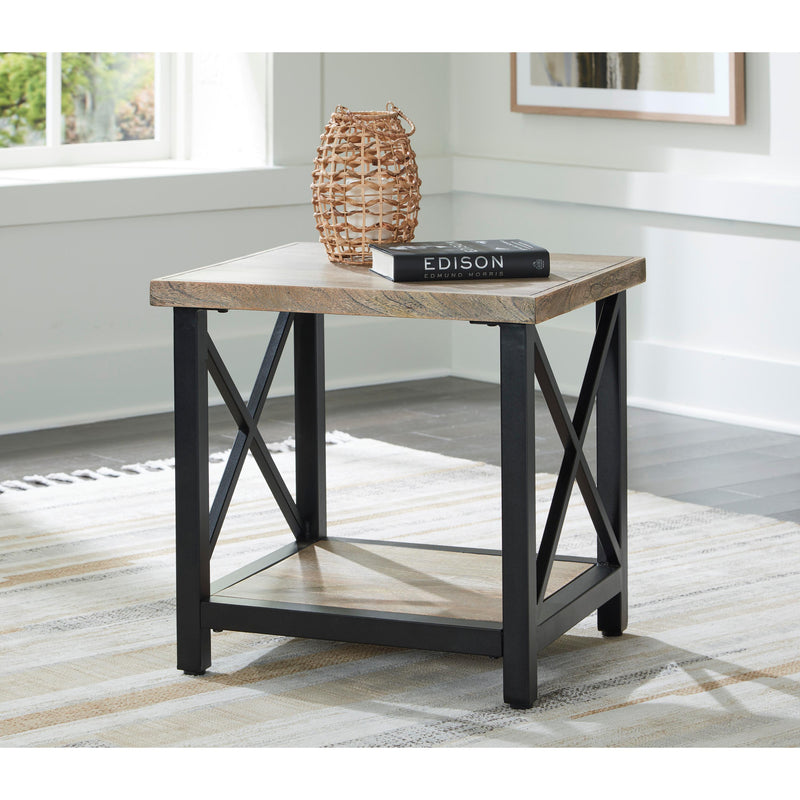 Signature Design by Ashley Bristenfort T685T1 Coffee Table and 2 End Tables IMAGE 4