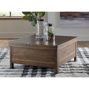  Signature Design by Ashley Moriville T731T1 Lift-top Coffee Table and 2 End Tables IMAGE 2