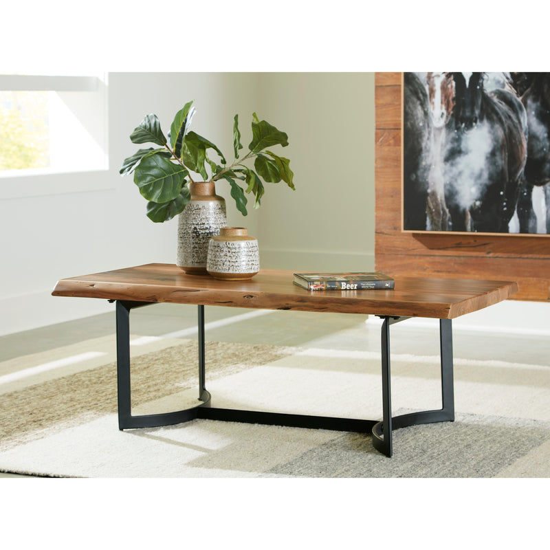 Signature Design by Ashley Fortmaine T872T1 Coffee Table and 2 End Tables IMAGE 2